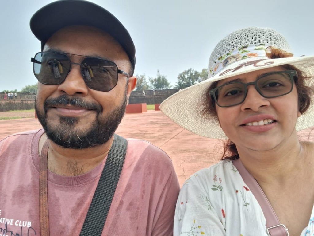 Us, at the Agueda Fort