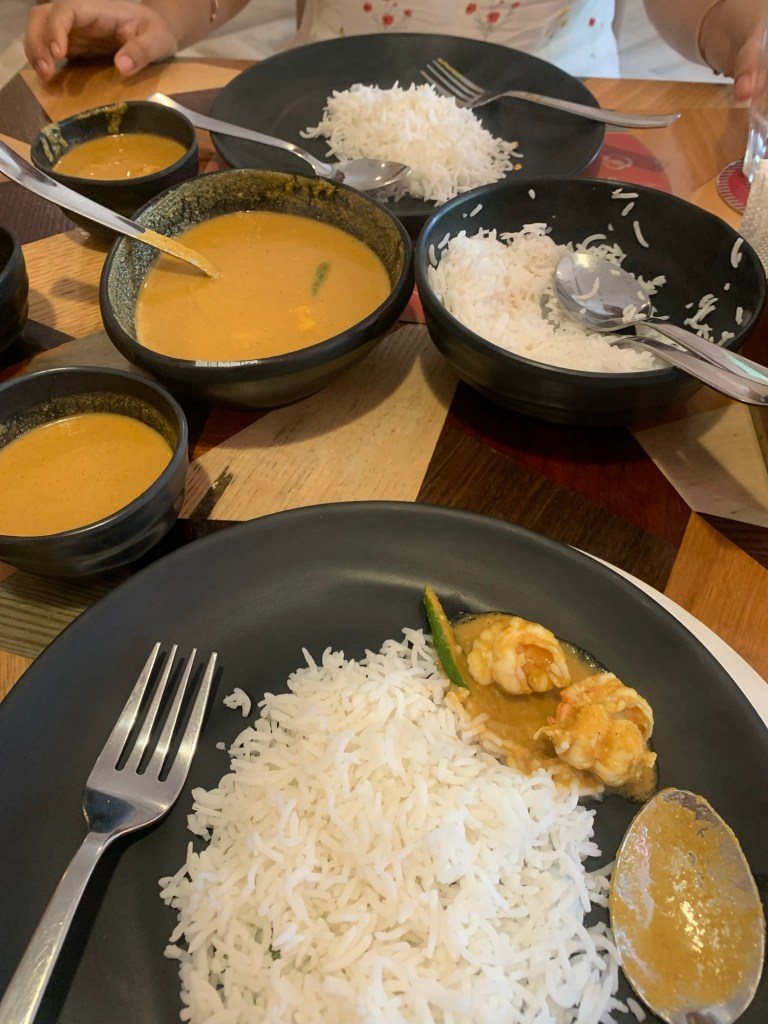 Our Lunch at Ginger South Goa