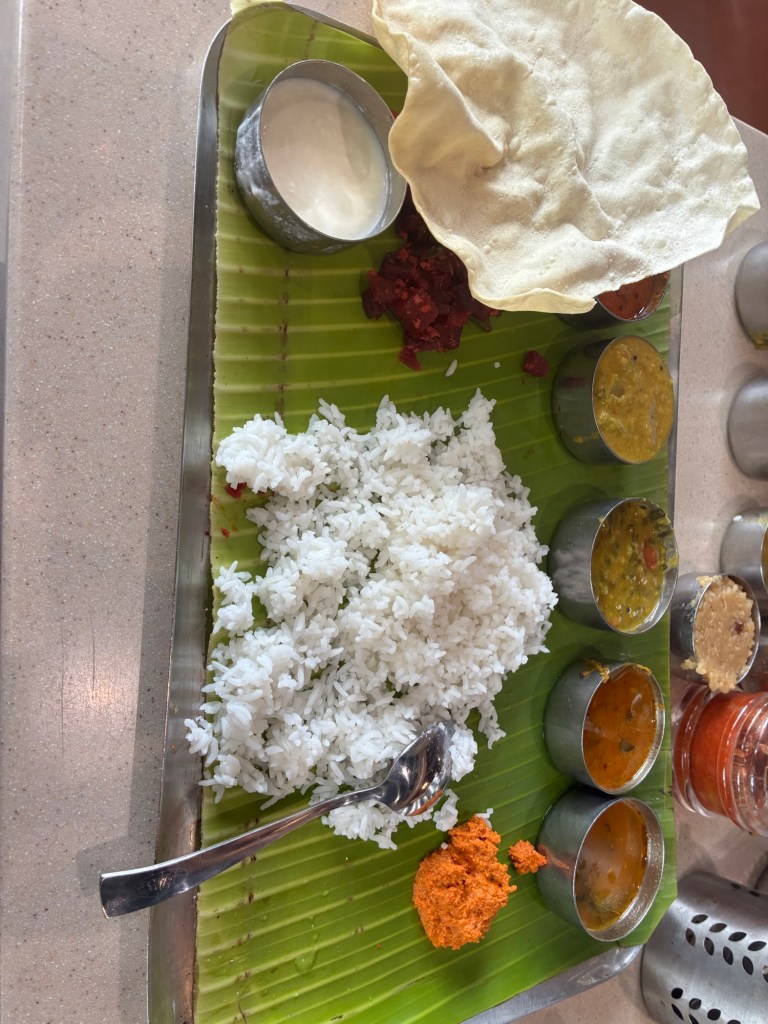 Grand Thali at A2B, Padapai