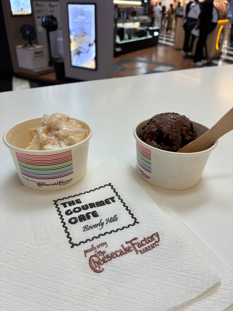 Icecream at Gourmet Cafe