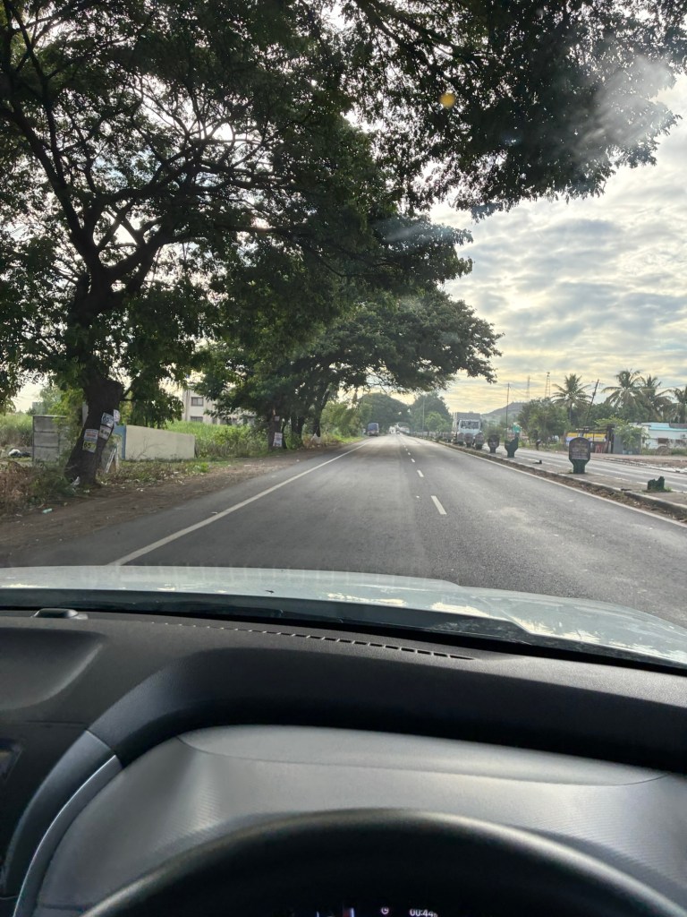 On NH65 enroute to Hyderabad from Pune