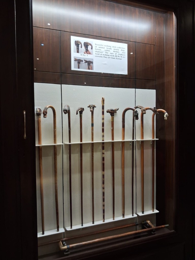 Salarjung's walking stick collection