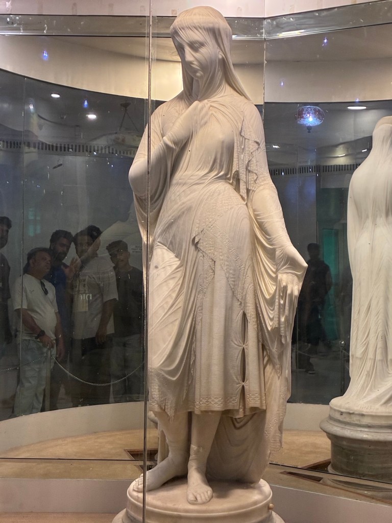 The veiled Rebecca at Salarjung Museum