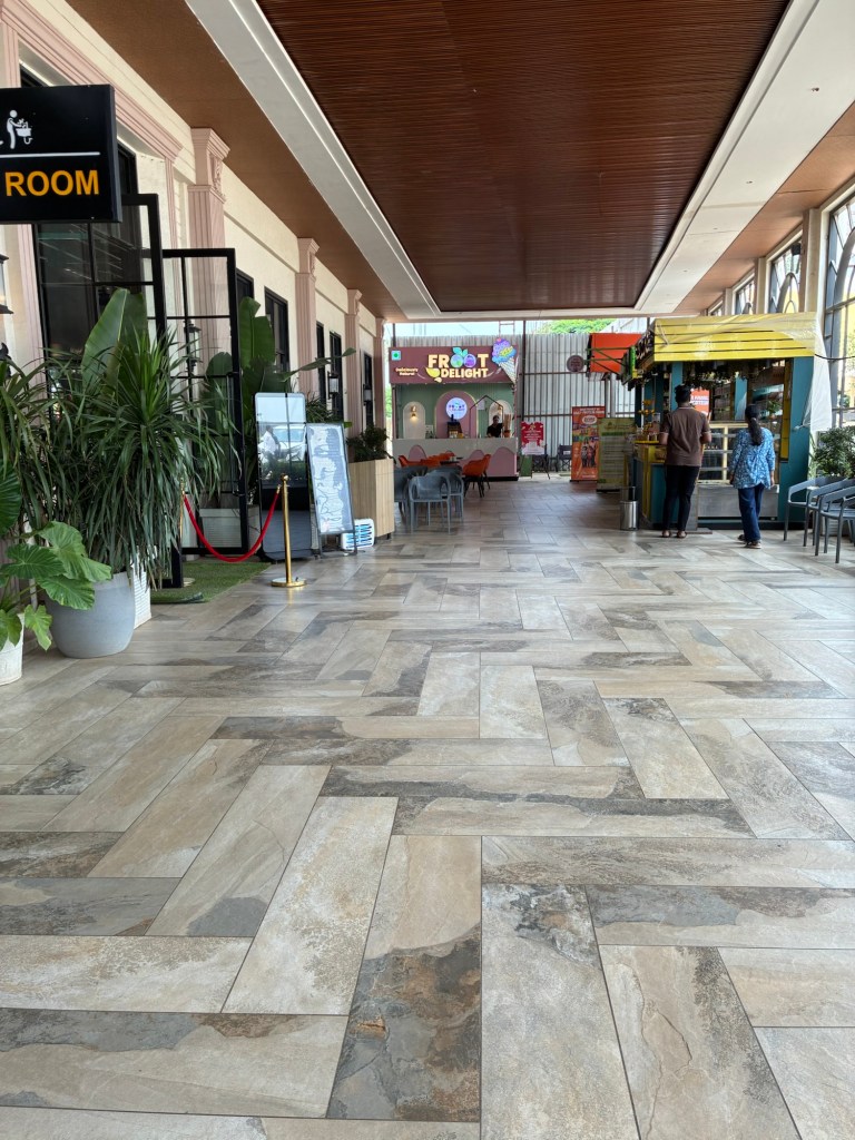 Hallway at Hotel Ashok