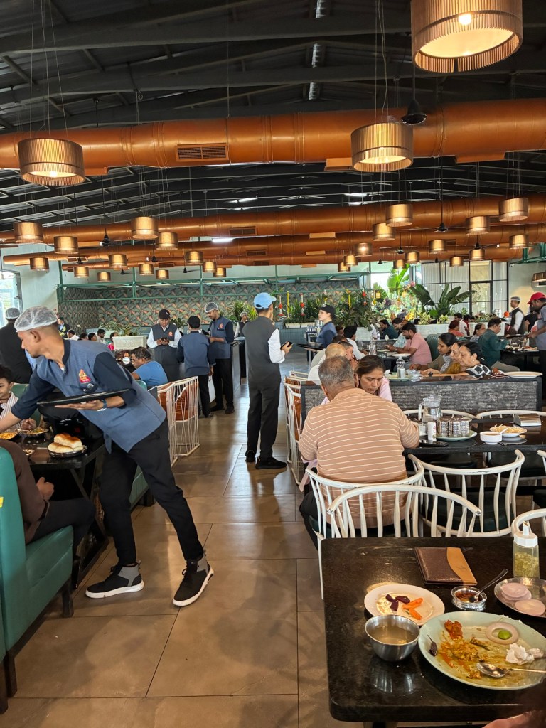 Dinning Hall at Hotel Ashok